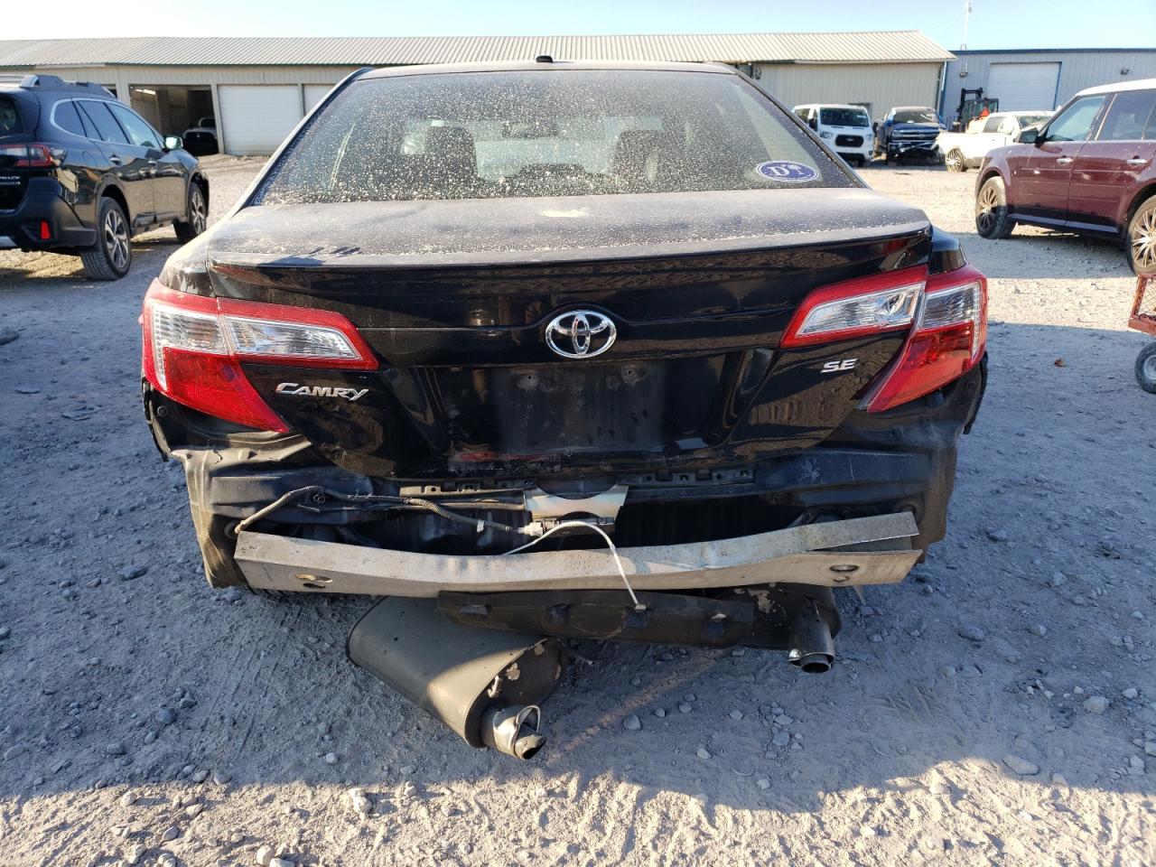 2012 Toyota Camry VIN 4T1BK1FK8CU500577 Copart auction photo, rear end / minor dent/scratches damage thumbnail 6