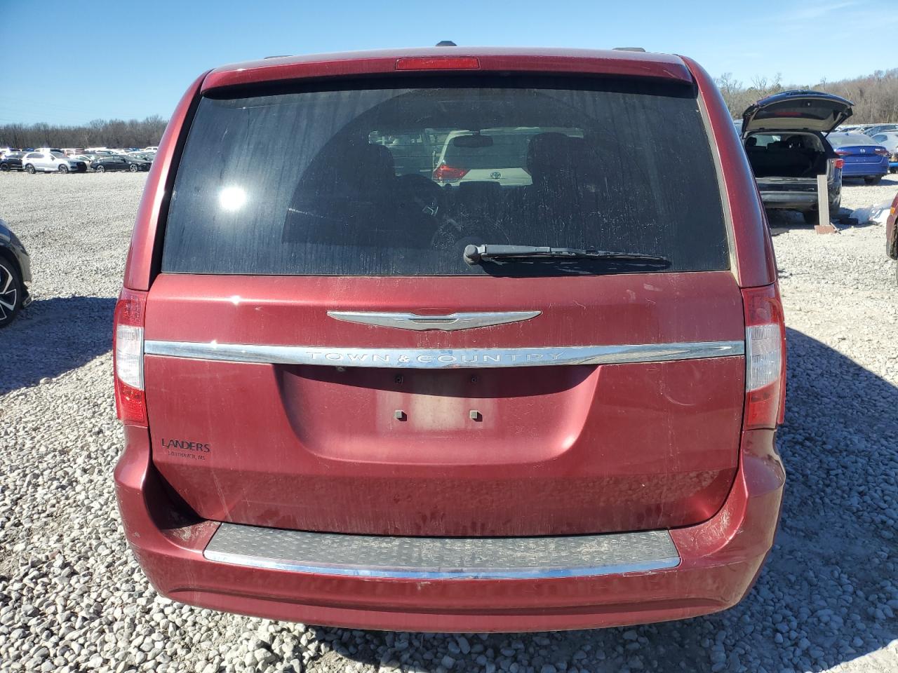 2013 Chrysler Town & Country VIN 2C4RC1BGXDR723820 Copart auction photo, side damage thumbnail 6