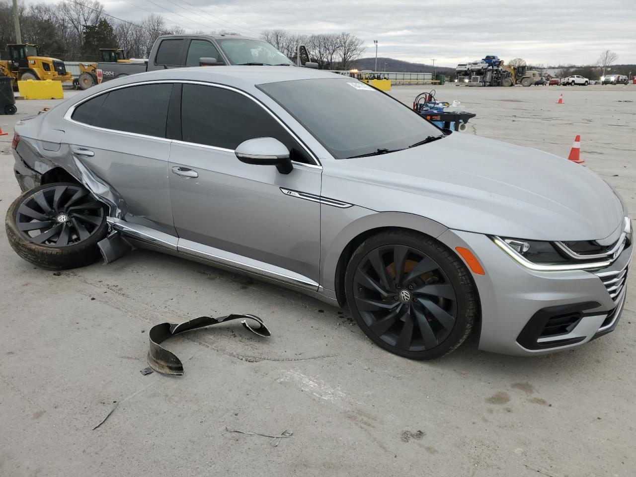 2019 Volkswagen Arteon VIN WVWFR7AN6KE030497 Copart auction photo, rear end damage thumbnail 4