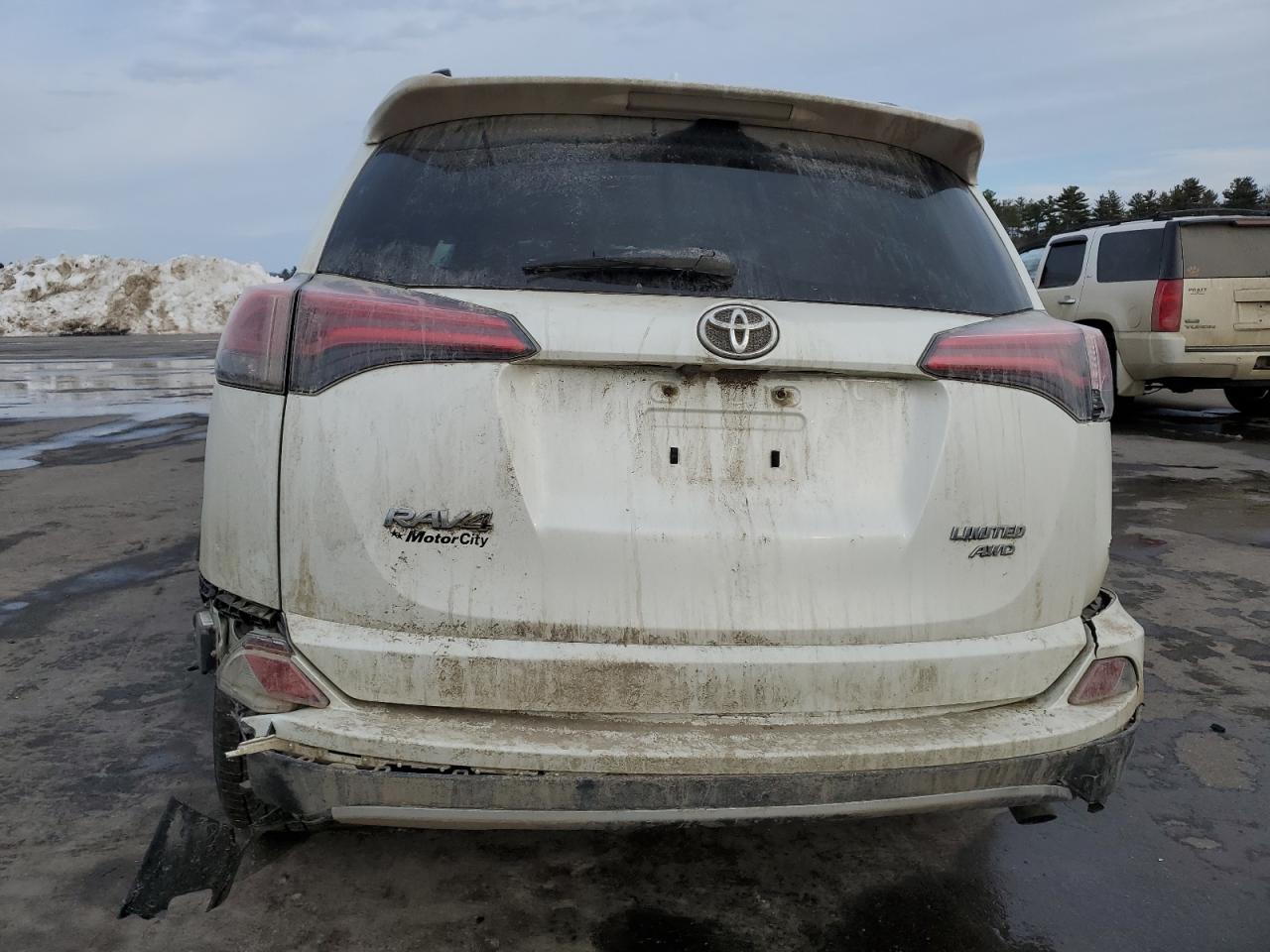 2018 Toyota RAV 4 VIN JTMDFREV3JJ183849 Copart auction photo, all over damage thumbnail 6