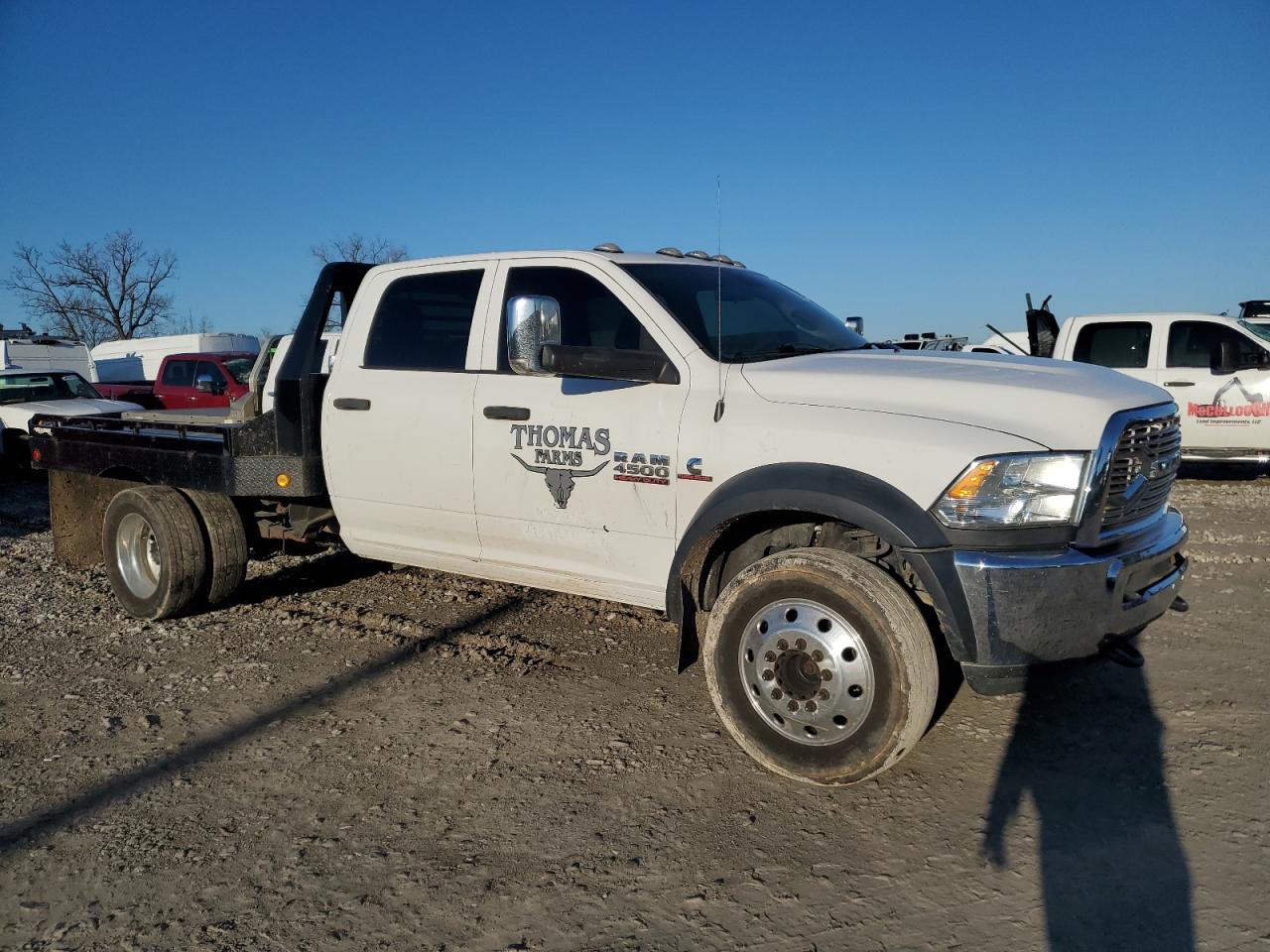 2017 RAM 4500 VIN 3C7WRLEL6HG782805 Copart auction photo, water/flood damage thumbnail 4