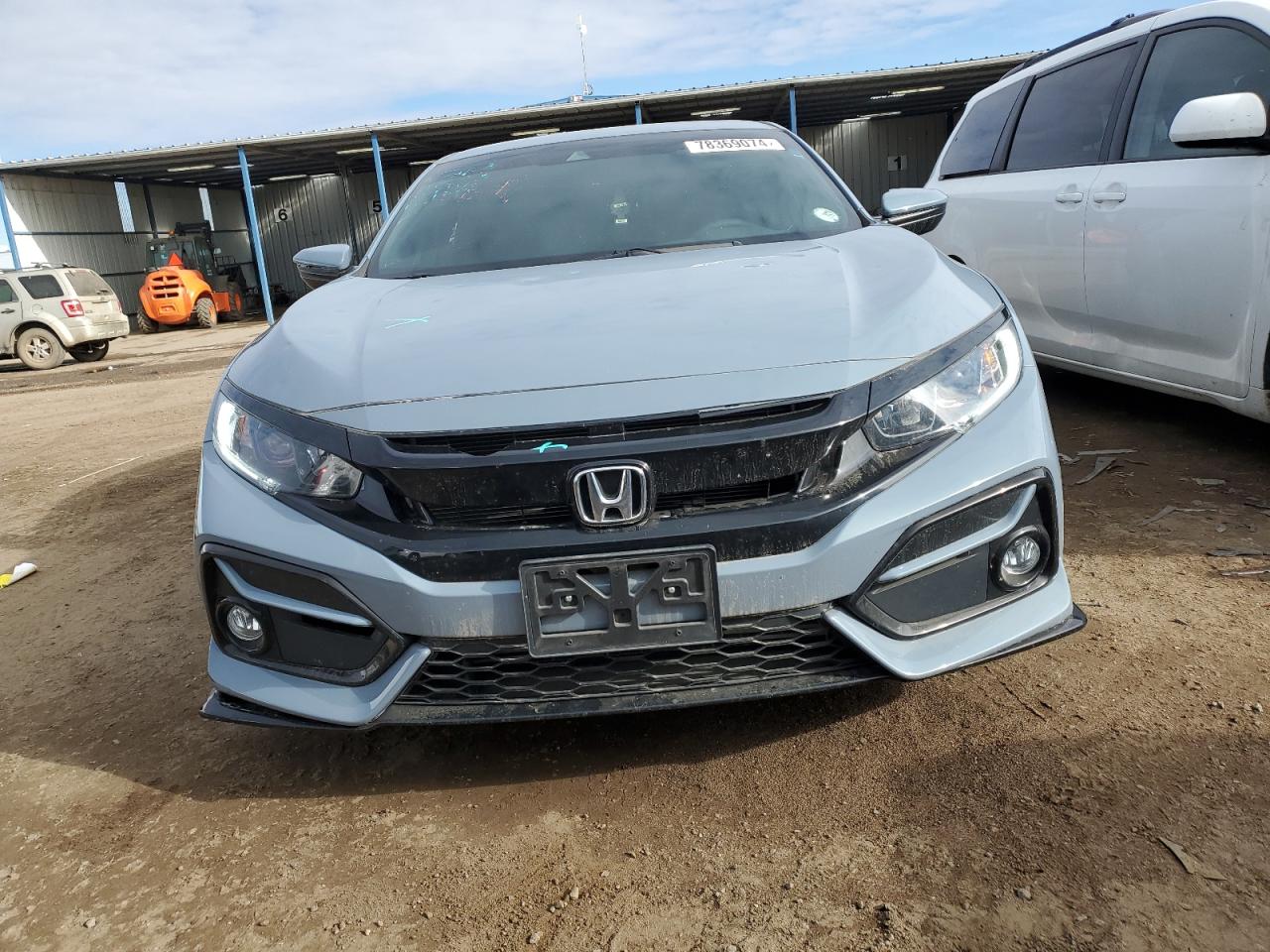 2021 Honda Civic VIN SHHFK7H42MU226793 Copart auction photo, hail damage thumbnail 5