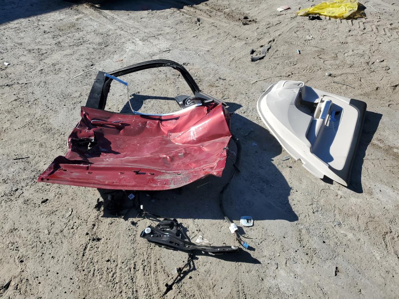 2021 Mercedes-Benz GLB VIN W1N4M4HB9MW126680 Copart auction photo, side / front end damage thumbnail 13