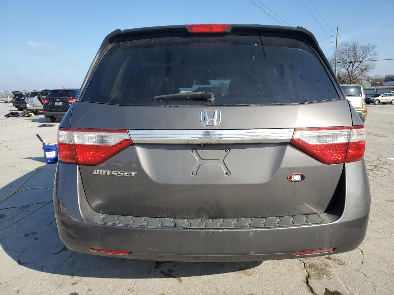 2011 Honda Odyssey VIN 5FNRL5H68BB072105 Copart auction photo, front end damage thumbnail 6