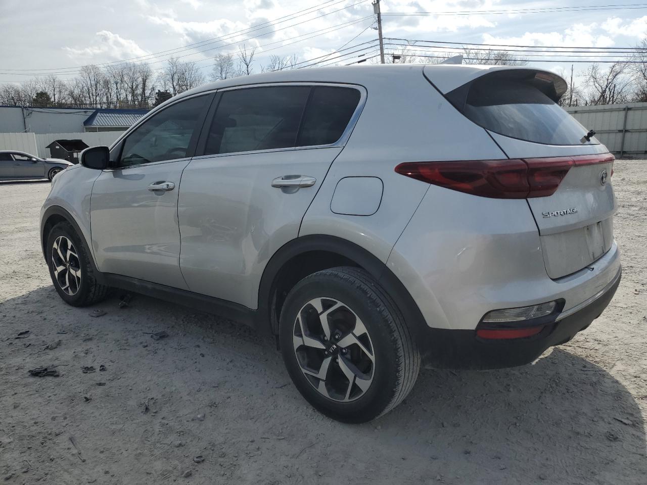 2020 KIA Sportage VIN KNDPM3AC4L7797250 Copart auction photo, front end / side damage thumbnail 2