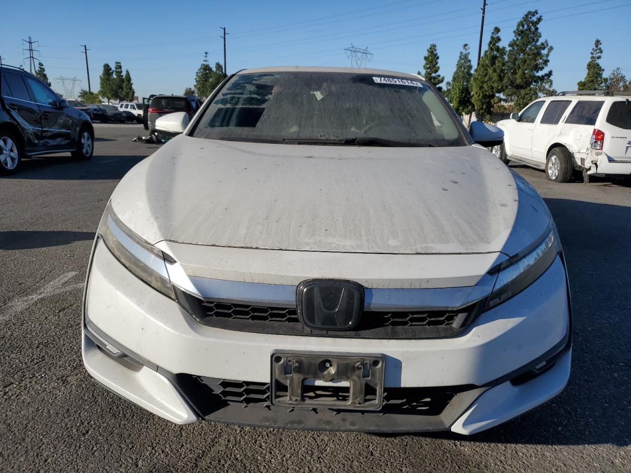 2018 Honda Clarity VIN JHMZC5F1XJC005376 Copart auction photo, rear end damage thumbnail 5