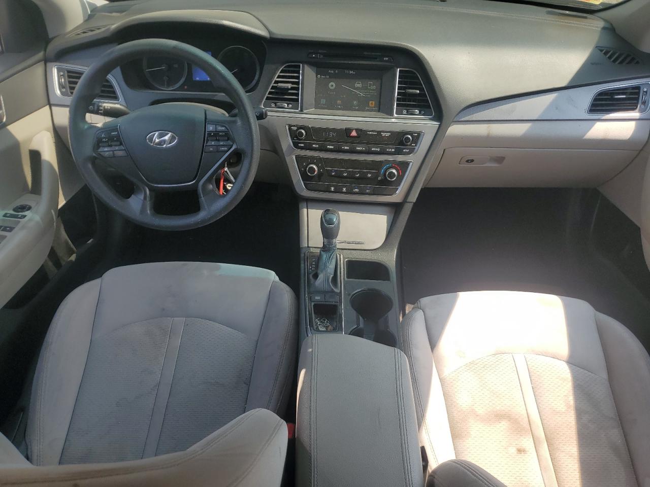 2016 Hyundai Sonata VIN 5NPE24AF1GH288408 Copart auction photo, vandalism damage thumbnail 8