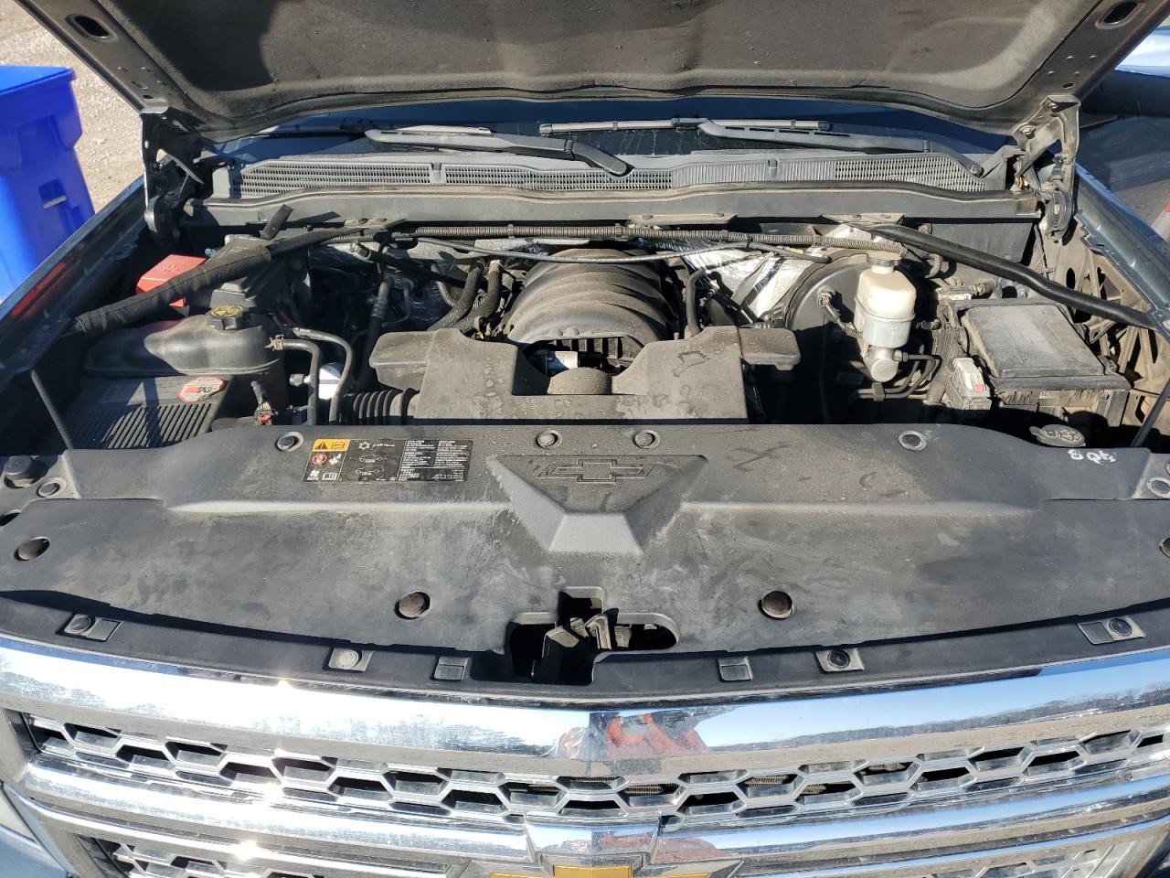 2014 Chevrolet Silverado VIN 3GCUKREC9EG287327 Copart auction photo, rear end damage thumbnail 11