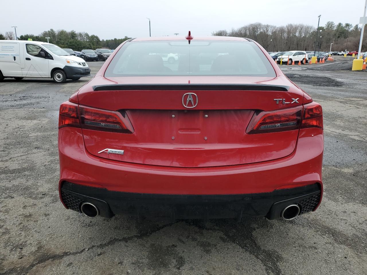 2018 Acura TLX VIN 19UUB2F64JA012068 Copart auction photo, front end / minor dent/scratches damage thumbnail 6