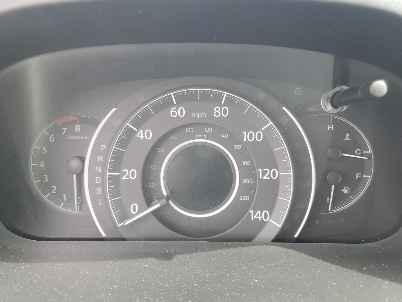 2016 Honda CR-V VIN 2HKRM4H71GH725608 Copart auction photo, front end / side damage thumbnail 9