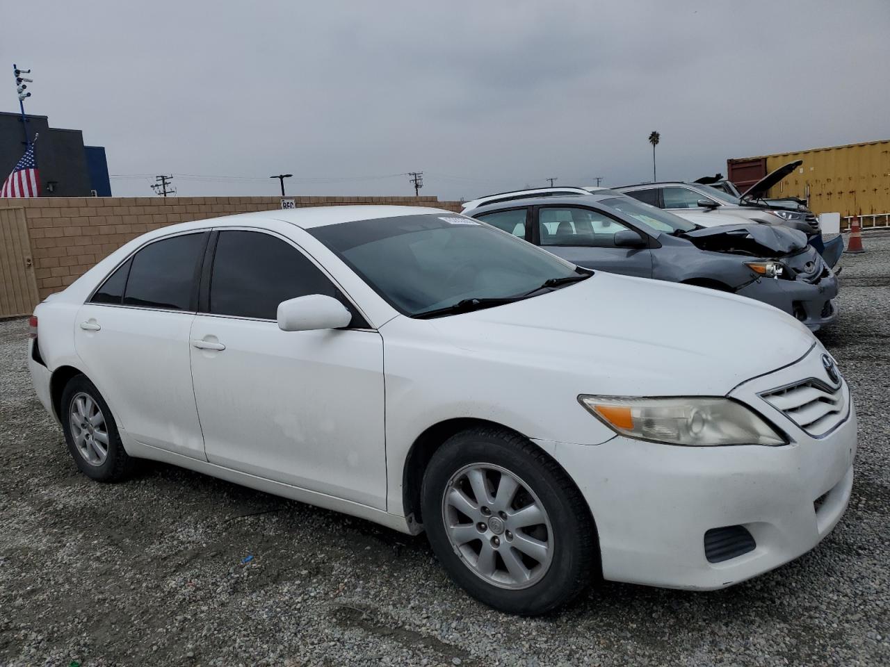 2011 Toyota Camry VIN 4T1BF3EK8BU637194 Copart auction photo, rear end / front end damage thumbnail 4