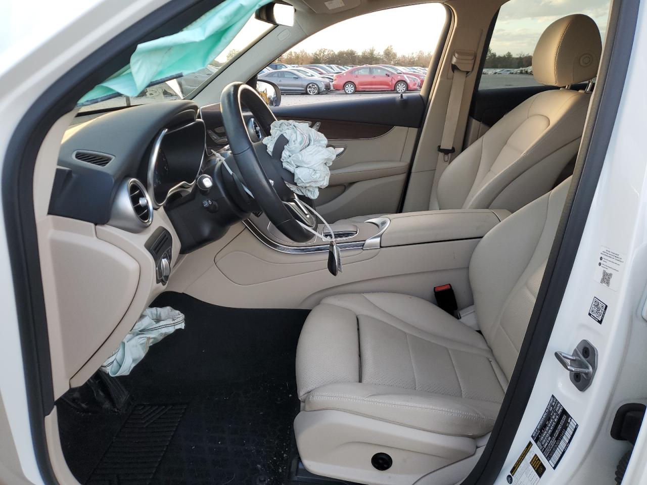 2021 Mercedes-Benz GLC VIN W1N0G8EB0MV315483 Copart auction photo, front end / minor dent/scratches damage thumbnail 7