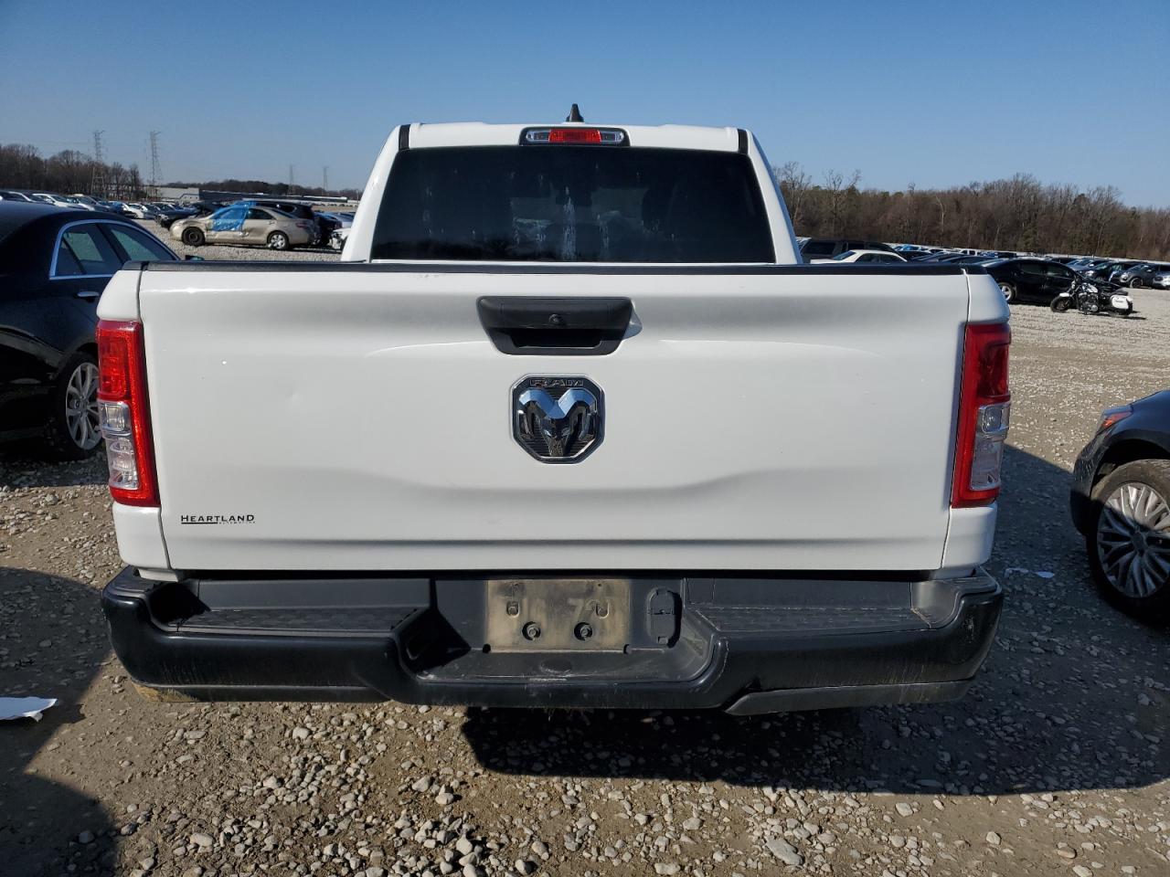 2020 RAM 1500 VIN 1C6RREGT4LN100434 Copart auction photo, side damage thumbnail 6