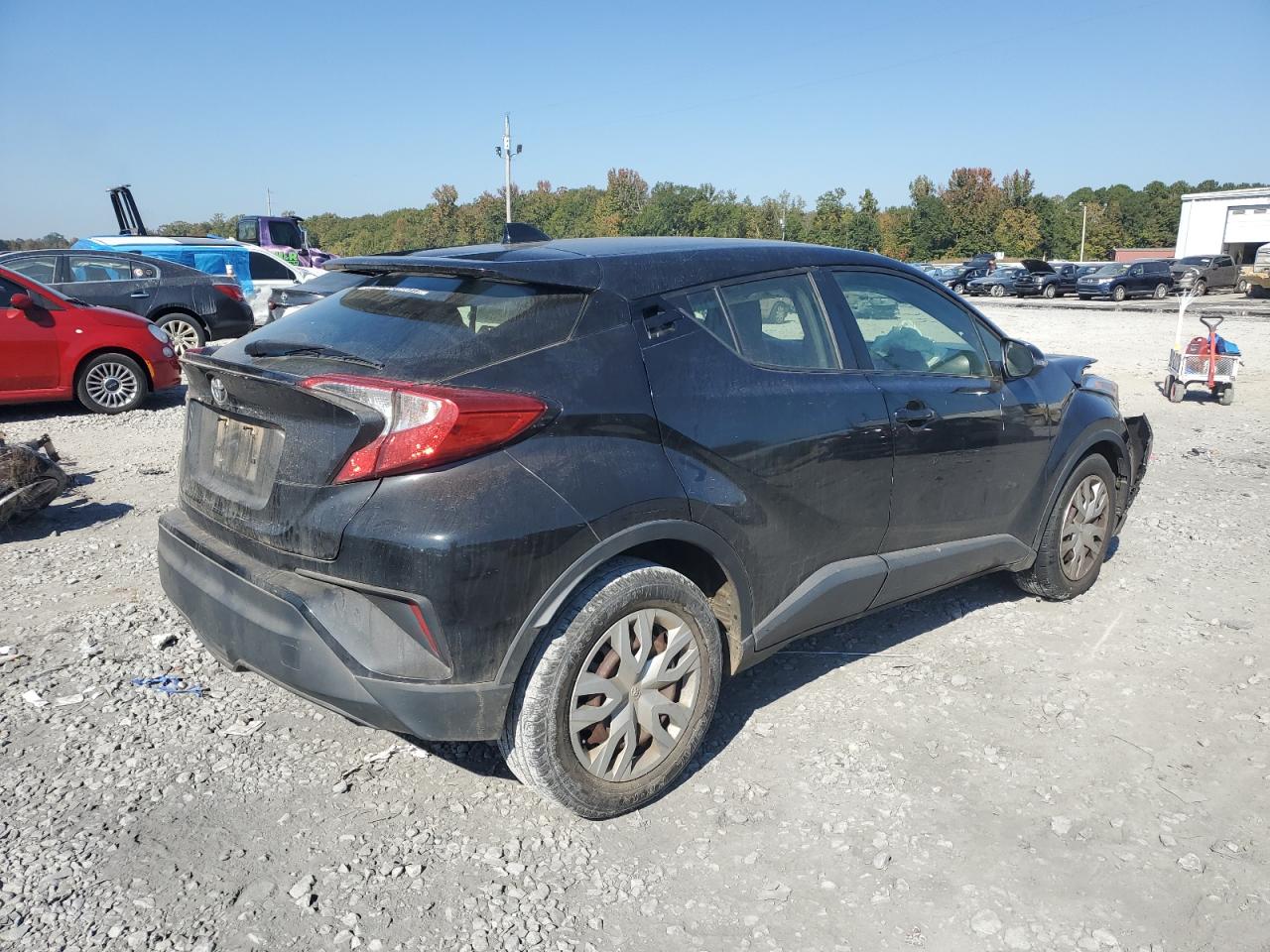 2019 Toyota C-HR VIN JTNKHMBX4K1035720 Copart auction photo, front end damage thumbnail 3