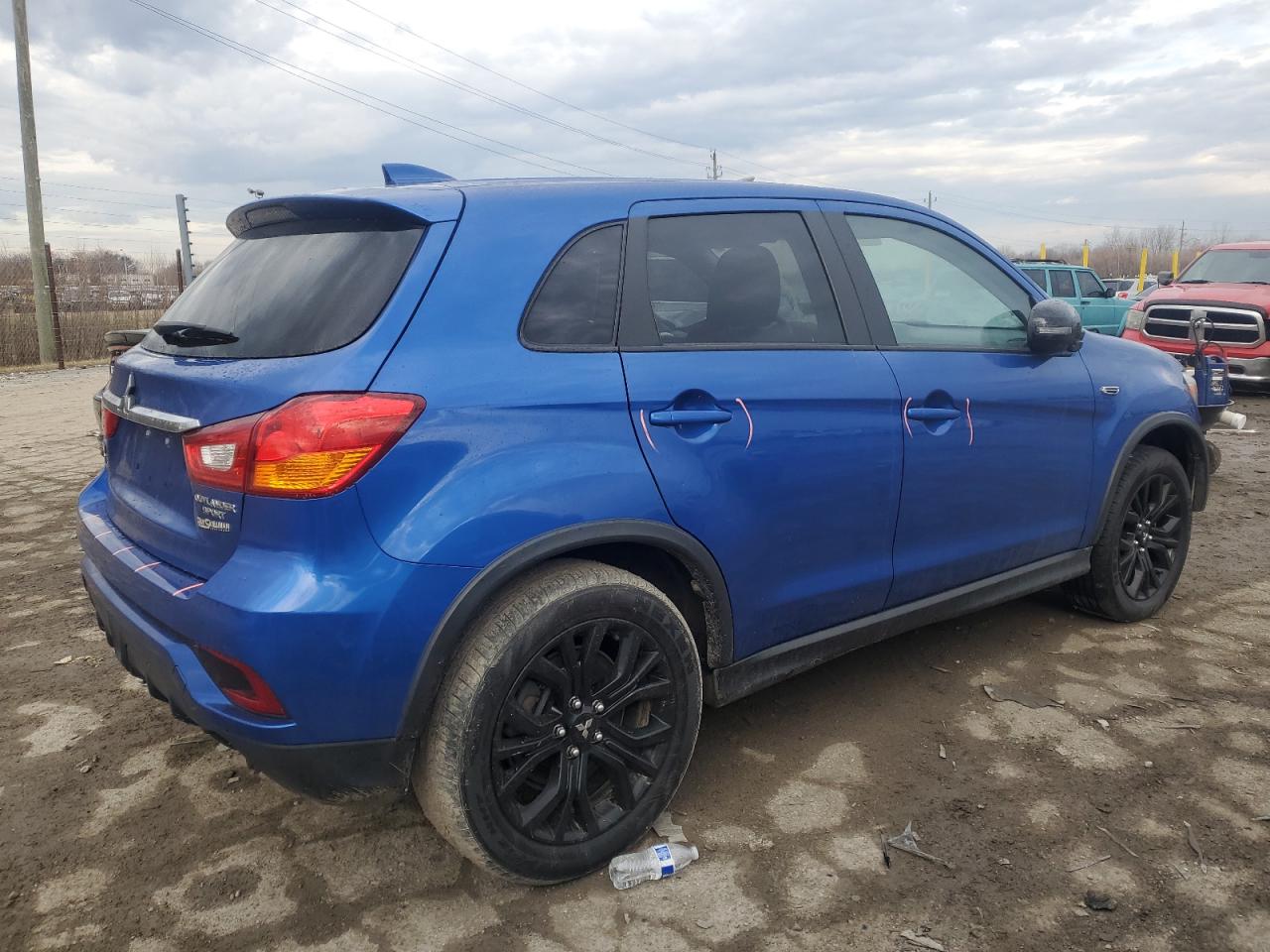2019 Mitsubishi Outlander VIN JA4AP3AU1KU023621 Copart auction photo, all over / mechanical damage thumbnail 3