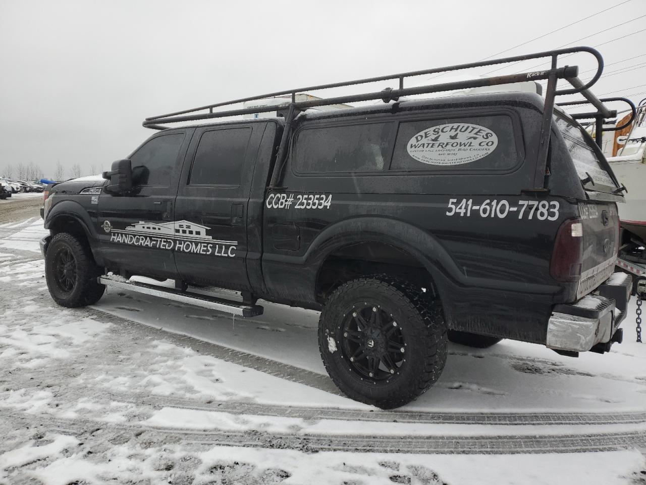2012 Ford F350 VIN 1FT8W3BT8CEC43525 Copart auction photo, front end damage thumbnail 2