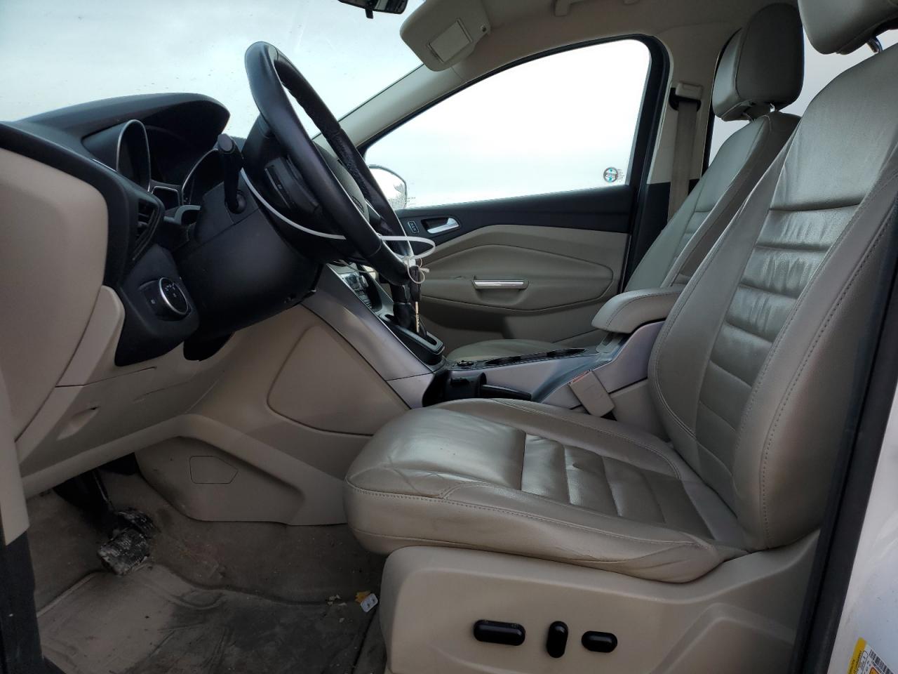 2015 Ford Escape VIN 1FMCU0G91FUC30567 Copart auction photo, front end / side damage thumbnail 7