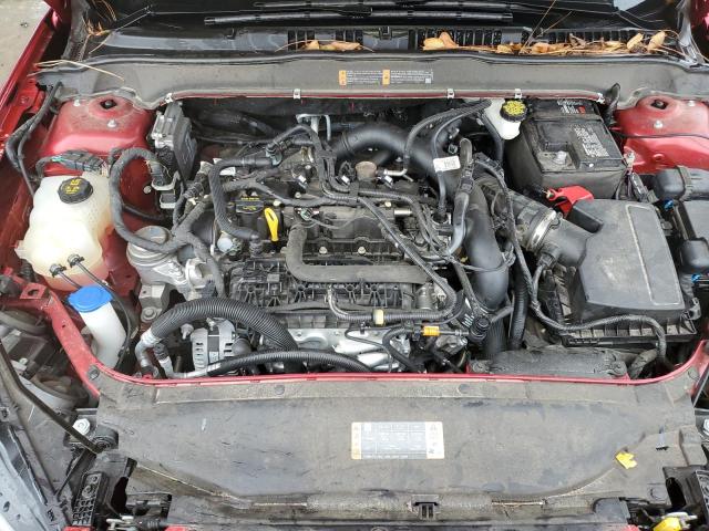 2020 Ford Fusion VIN 3FA6P0HD3LR122326 Copart auction photo, side damage thumbnail 11