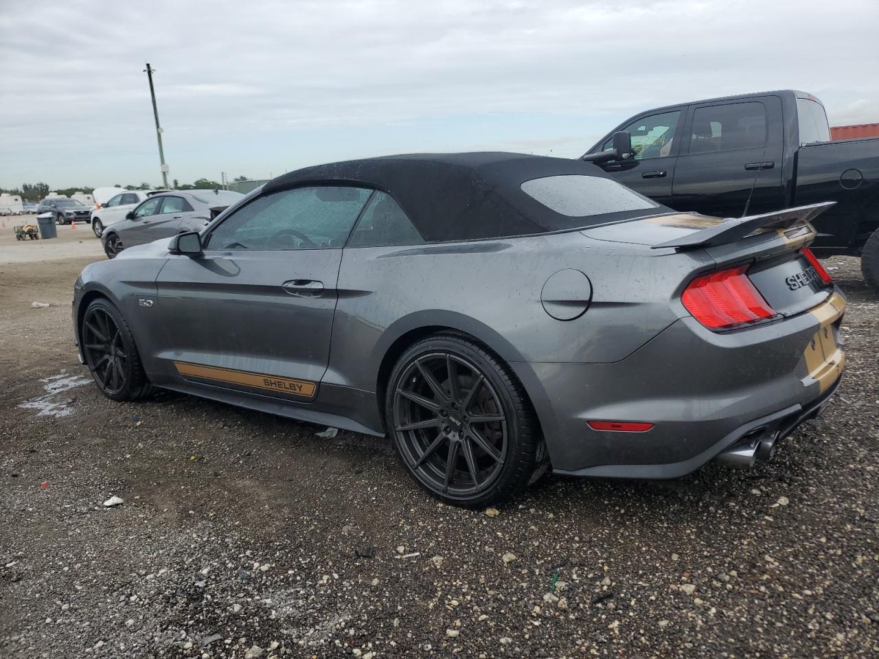 2022 Ford Mustang VIN 1FATP8FF4N5116885 Copart auction photo, mechanical / minor dent/scratches damage thumbnail 2