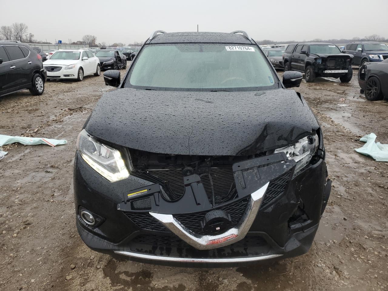 2015 Nissan Rogue VIN 5N1AT2MV1FC840823 Copart auction photo, front end damage thumbnail 5