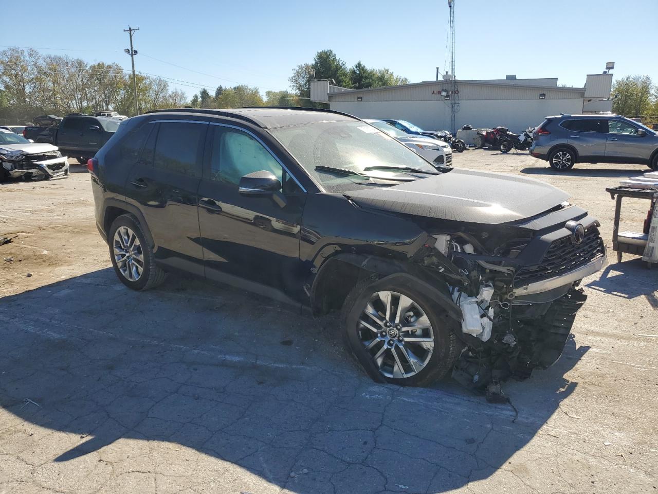 2022 Toyota RAV 4 VIN 2T3A1RFV1NC278788 Copart auction photo, front end damage thumbnail 4