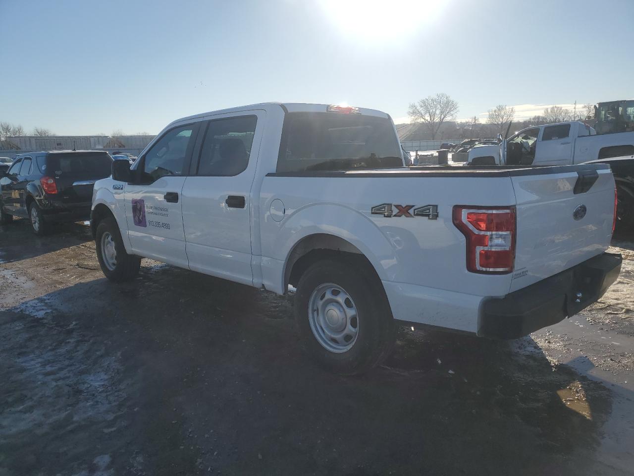 2019 Ford F-150 VIN 1FTEW1EB0KKD15988 Copart auction photo, side damage thumbnail 2