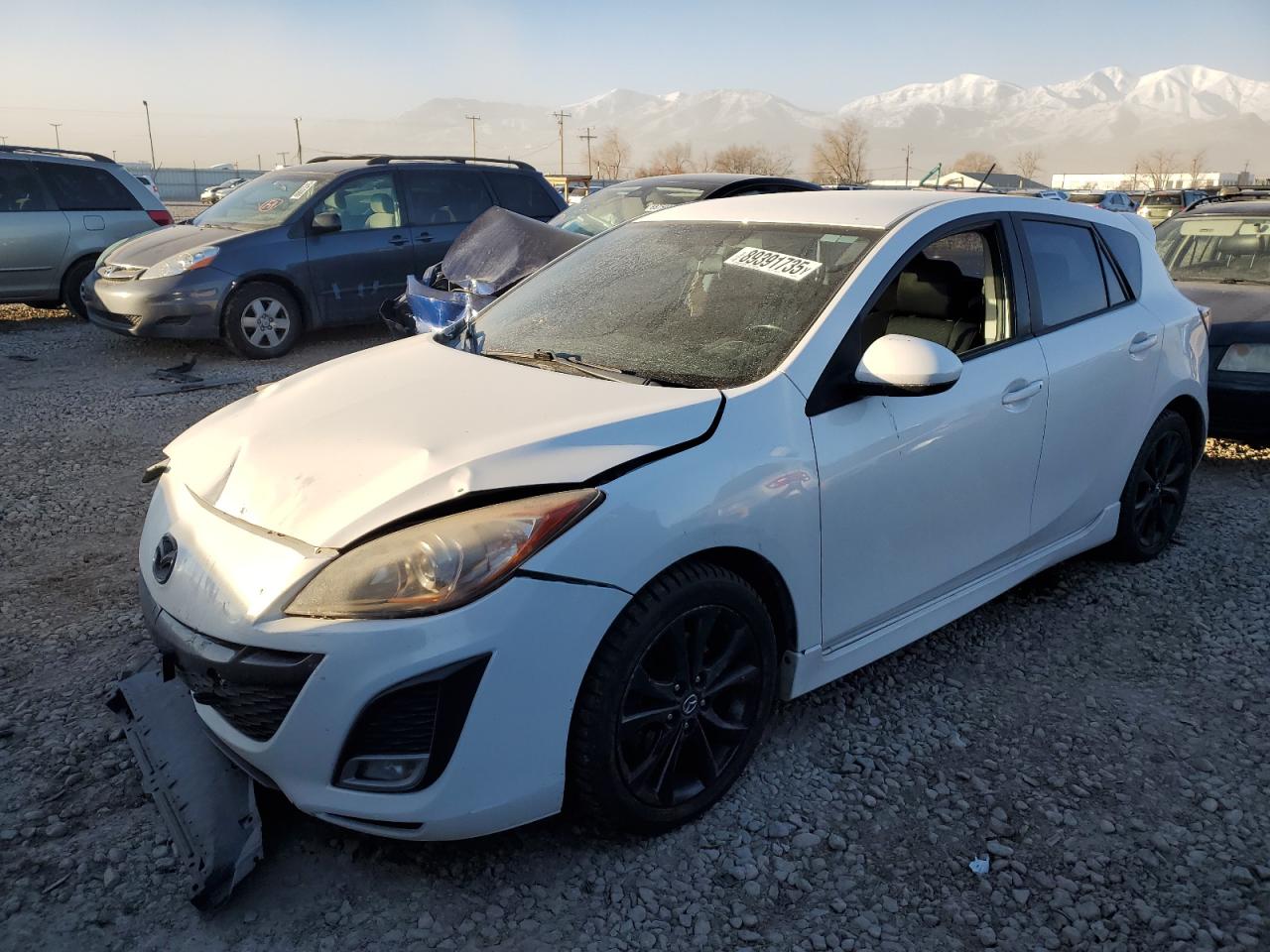 2011 Mazda 3 VIN JM1BL1K5XB1387412