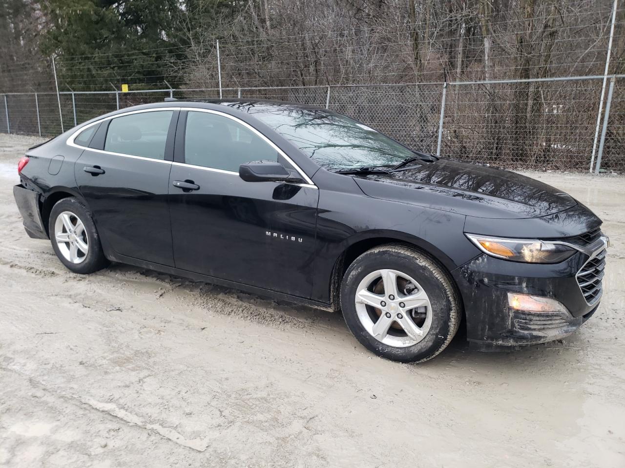 2022 Chevrolet Malibu VIN 1G1ZC5ST3NF187217 Copart auction photo, rear end / side damage thumbnail 4
