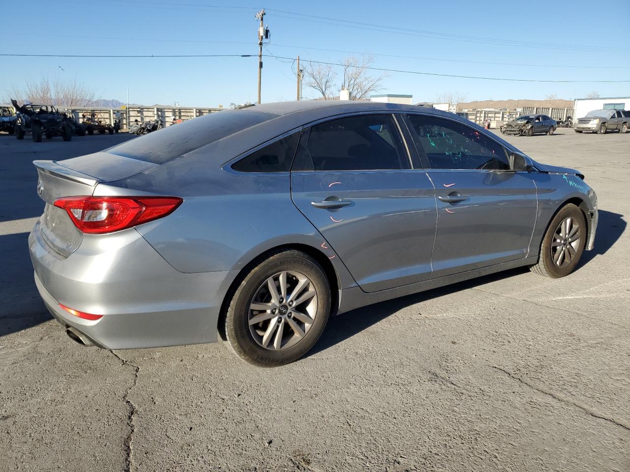 2016 Hyundai Sonata VIN 5NPE24AF0GH341356 Copart auction photo, front end damage thumbnail 3
