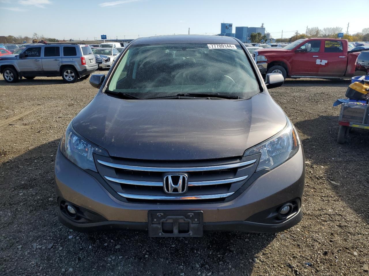 2014 Honda CR-V VIN 2HKRM4H55EH664825 Copart auction photo, rear end damage thumbnail 5