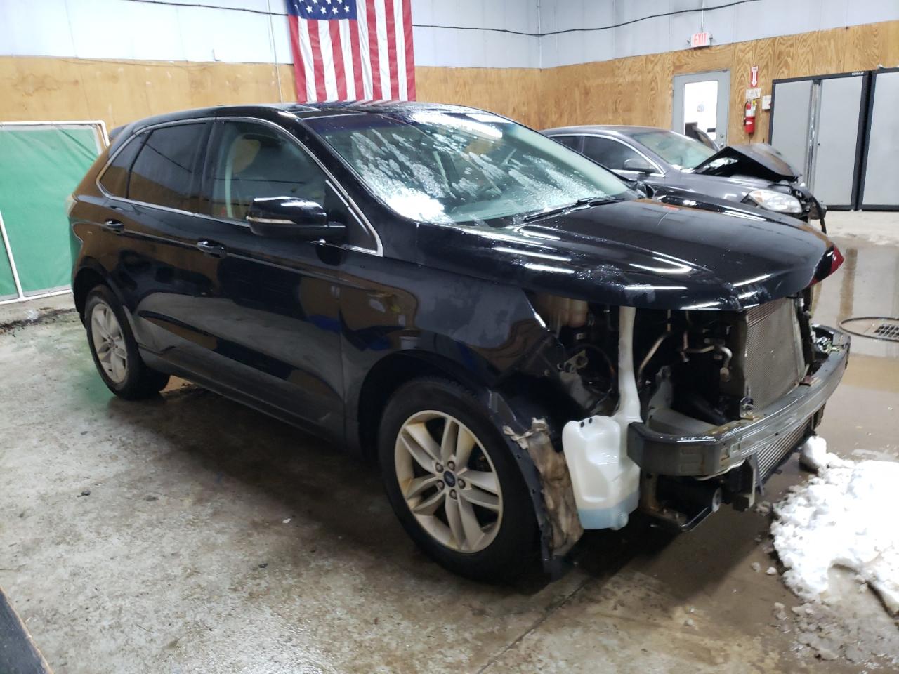 2018 Ford Edge VIN 2FMPK4J94JBB91673 Copart auction photo, front end / minor dent/scratches damage thumbnail 4