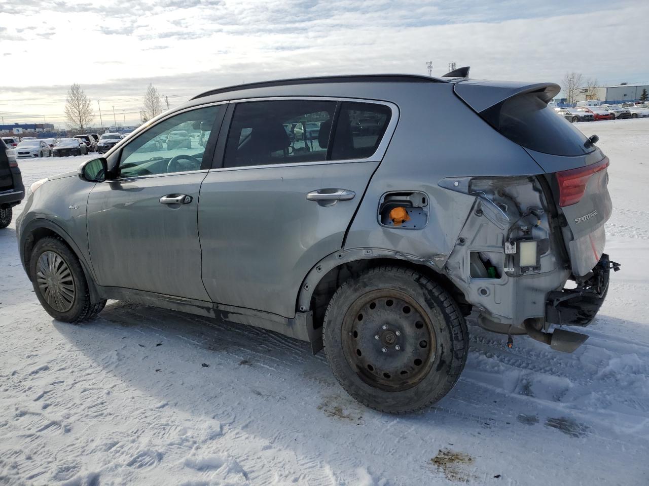 2021 KIA Sportage VIN KNDPRCA65M7893644 Copart auction photo, rear end / undercarriage damage thumbnail 2