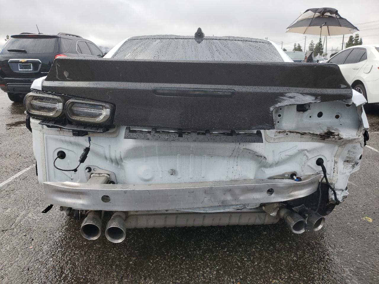2020 Chevrolet Camaro VIN 1G1FH1R7XL0106106 Copart auction photo, rear end / side damage thumbnail 6