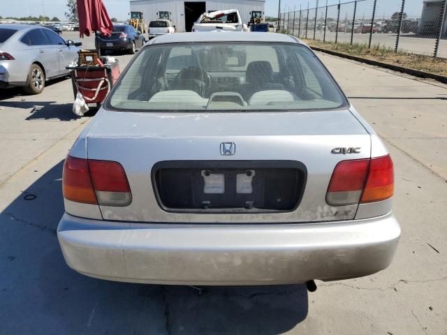 1998 Honda Civic VIN 2HGEJ6674WH626229 Copart auction photo, front end / side damage thumbnail 6