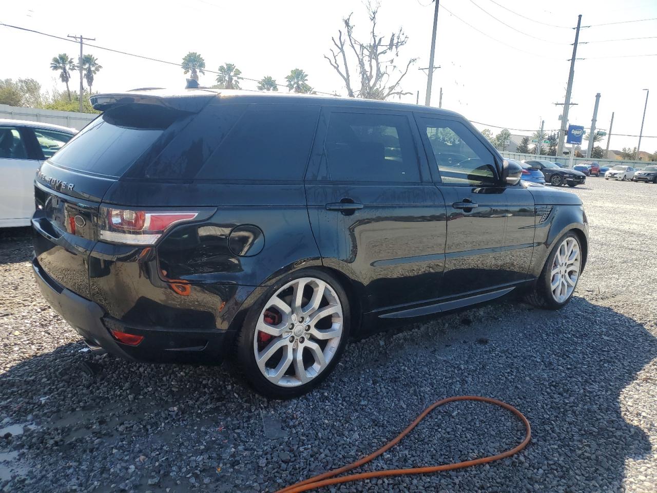 2016 Land Rover Range Rover VIN SALWV2EFXGA594582 Copart auction photo, water/flood damage thumbnail 3
