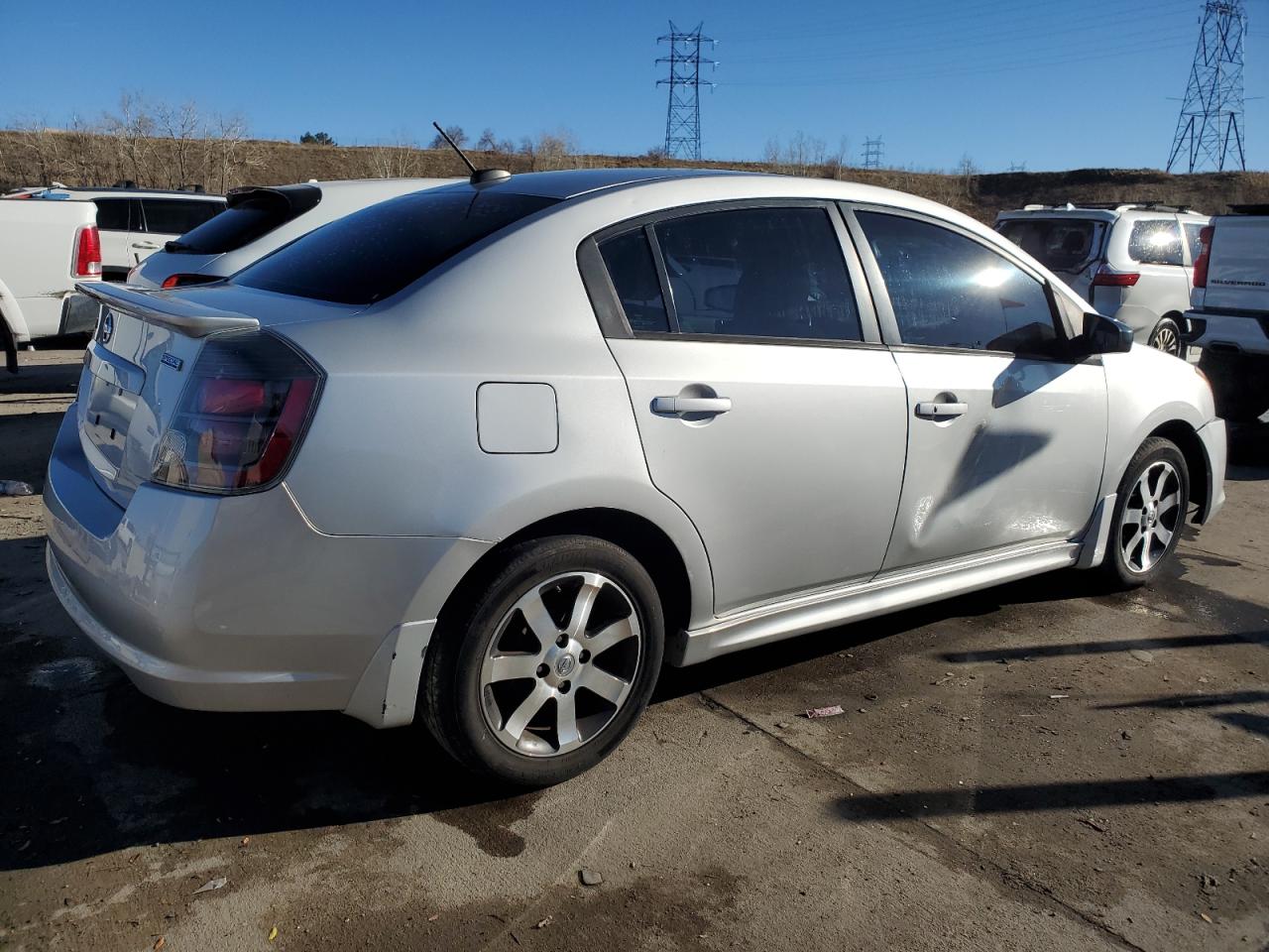 2011 Nissan Sentra VIN 3N1AB6AP6BL704001 Copart auction photo, front end damage thumbnail 3