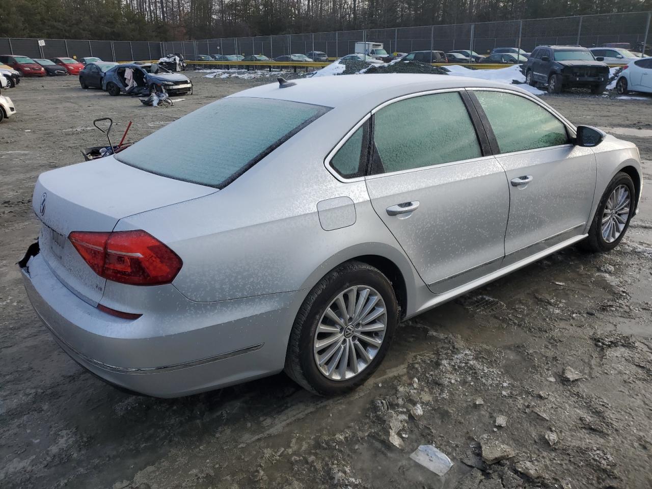 2016 Volkswagen Passat VIN 1VWBT7A31GC004856 Copart auction photo, rear end damage thumbnail 3
