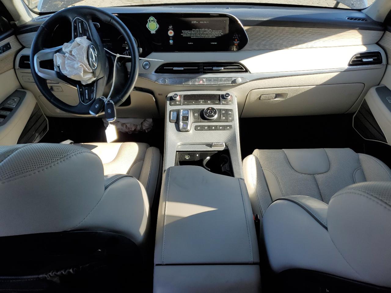 2022 Hyundai Palisade VIN KM8R5DHE4NU478353 Copart auction photo, front end damage thumbnail 8