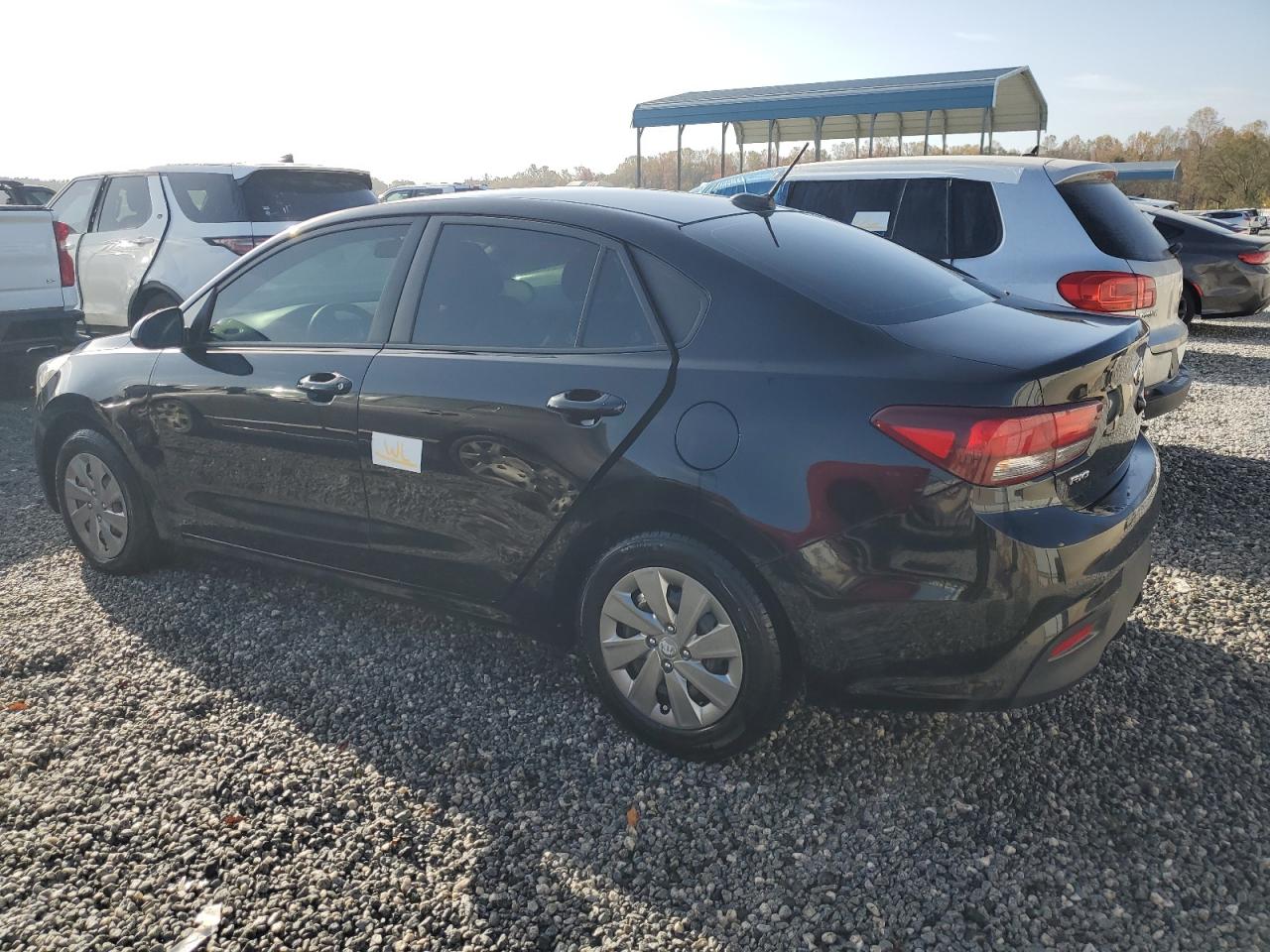 2020 KIA Rio VIN 3KPA24AD0LE357312 Copart auction photo, water/flood damage thumbnail 2