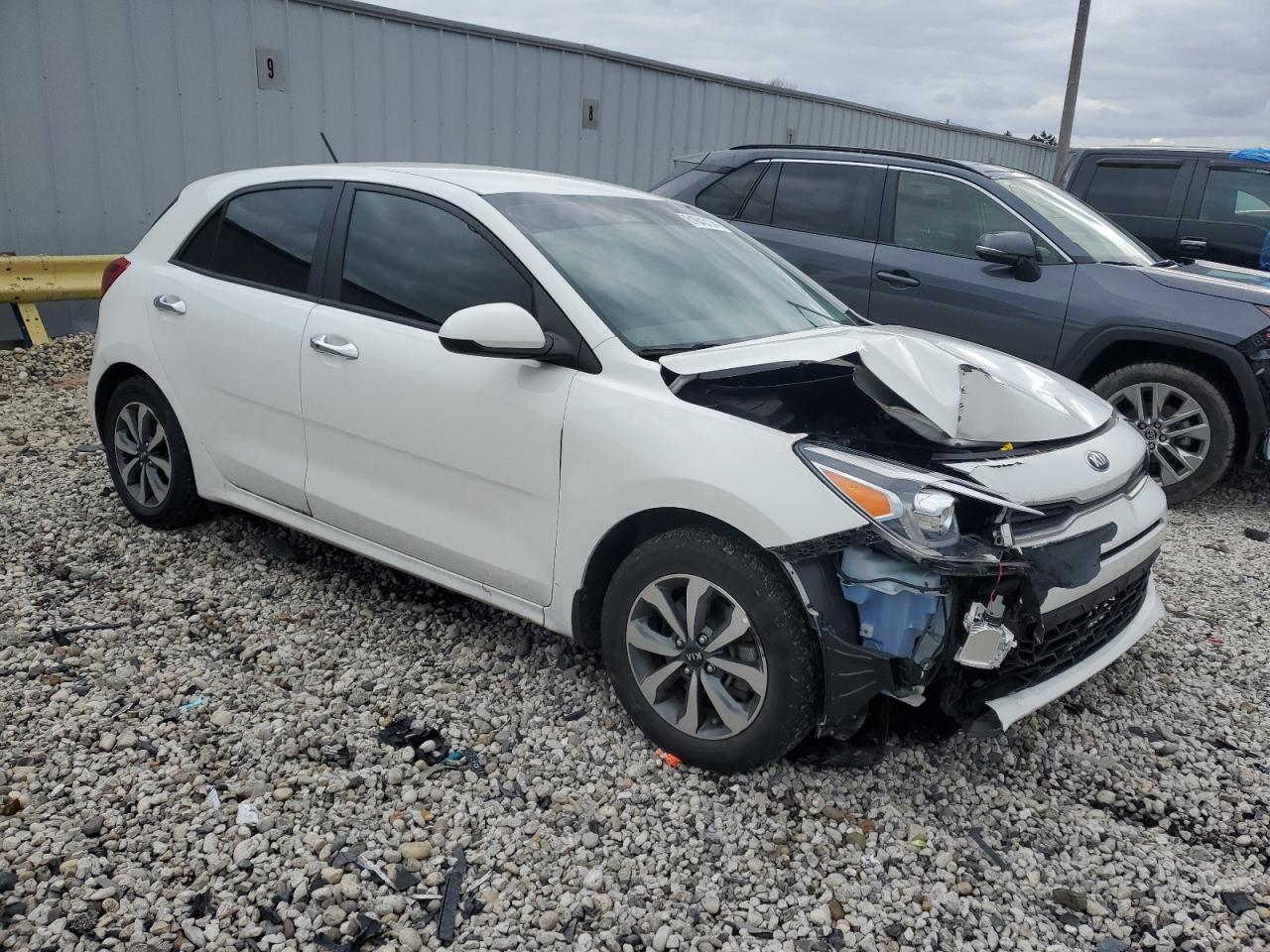 2021 KIA Rio VIN 3KPA25AD4ME375805 Copart auction photo, front end damage thumbnail 4