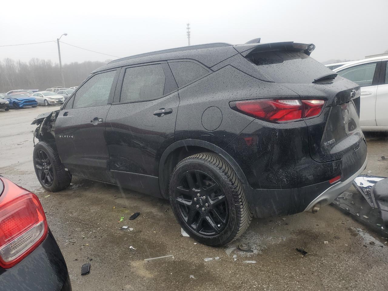 2019 Chevrolet Blazer VIN 3GNKBBRA7KS691718 Copart auction photo, all over damage thumbnail 2