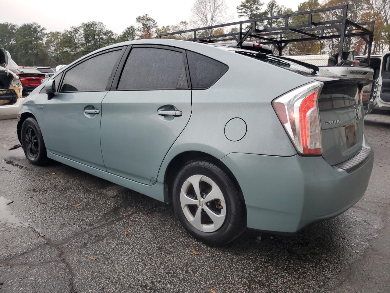 2012 Toyota Prius VIN JTDKN3DU6C1554070 Copart auction photo, front end damage thumbnail 2