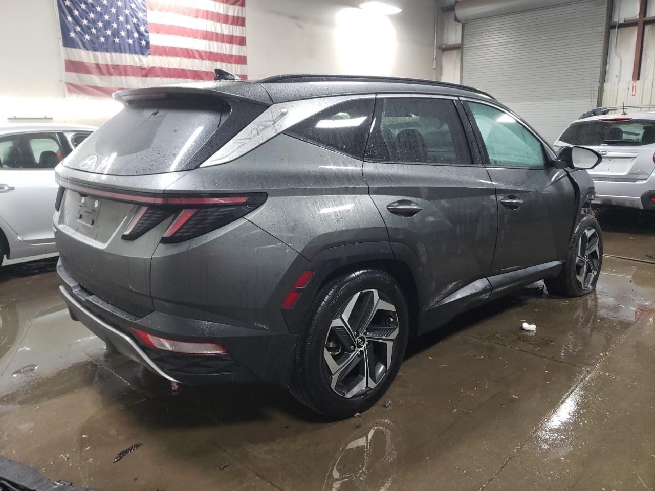 2023 Hyundai Tucson VIN 5NMJE3AE0PH264542 Copart auction photo, front end damage thumbnail 3