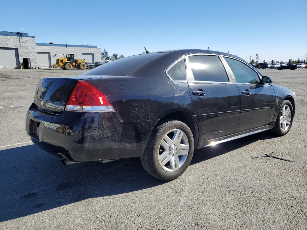 2013 Chevrolet Impala VIN 2G1WG5E36D1100693 Copart auction photo, front end / undercarriage damage thumbnail 3