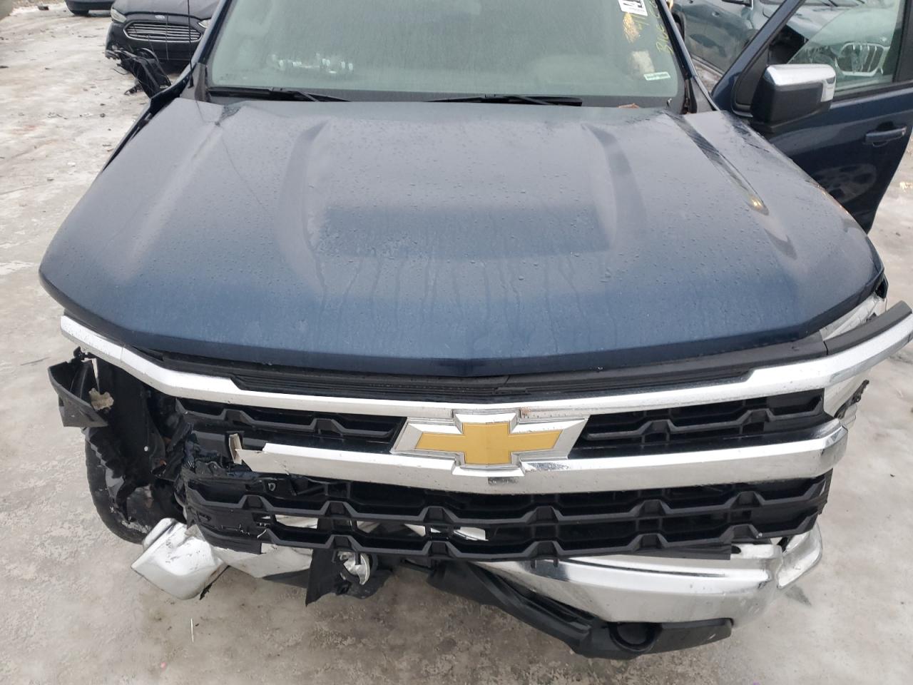 2022 Chevrolet Silverado VIN 1GCPDKEK9NZ559509 Copart auction photo, front end / side damage thumbnail 11