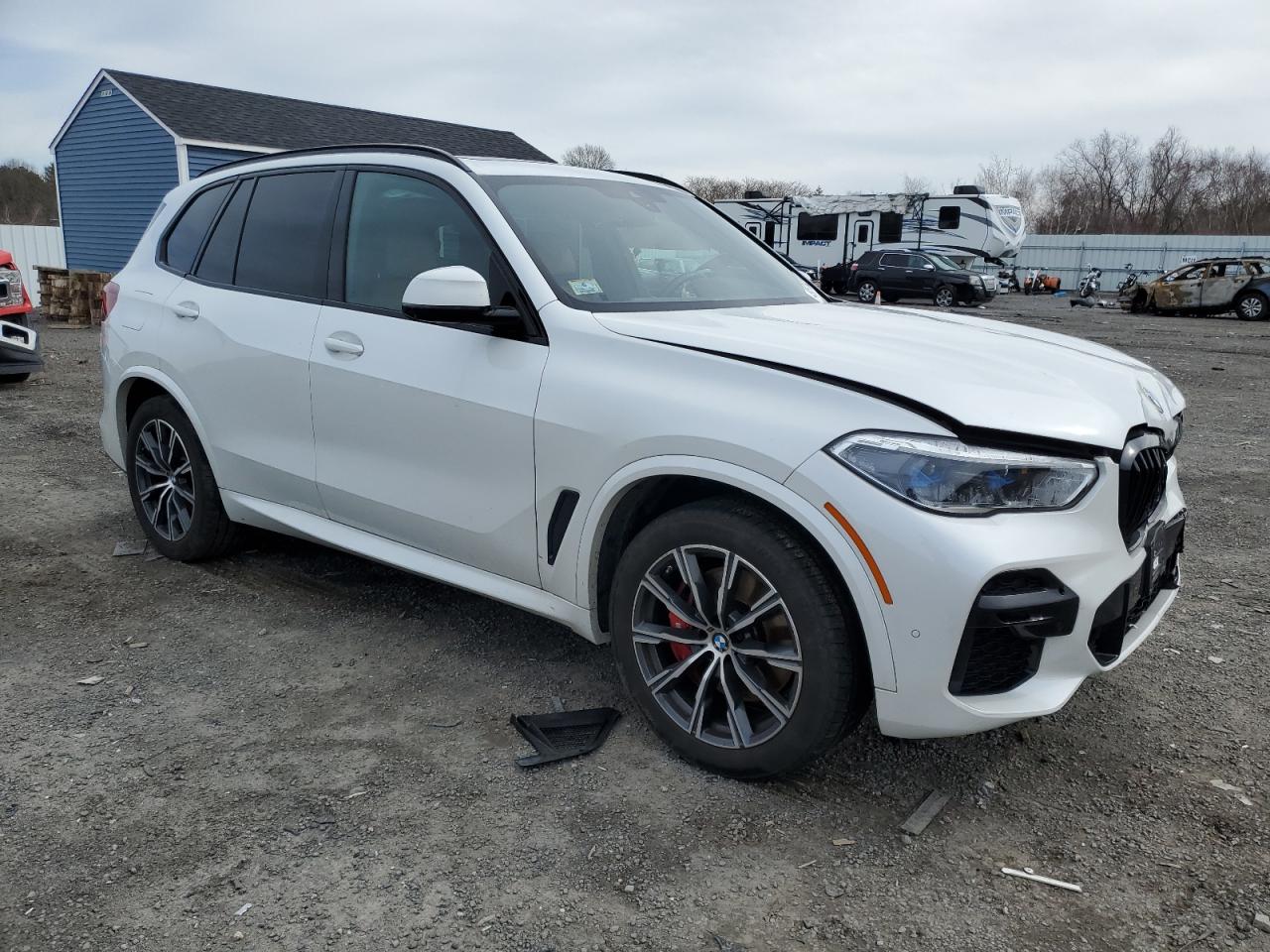 2022 BMW X5 VIN 5UXCR6C06N9M32014 Copart auction photo, rear end / front end damage thumbnail 4