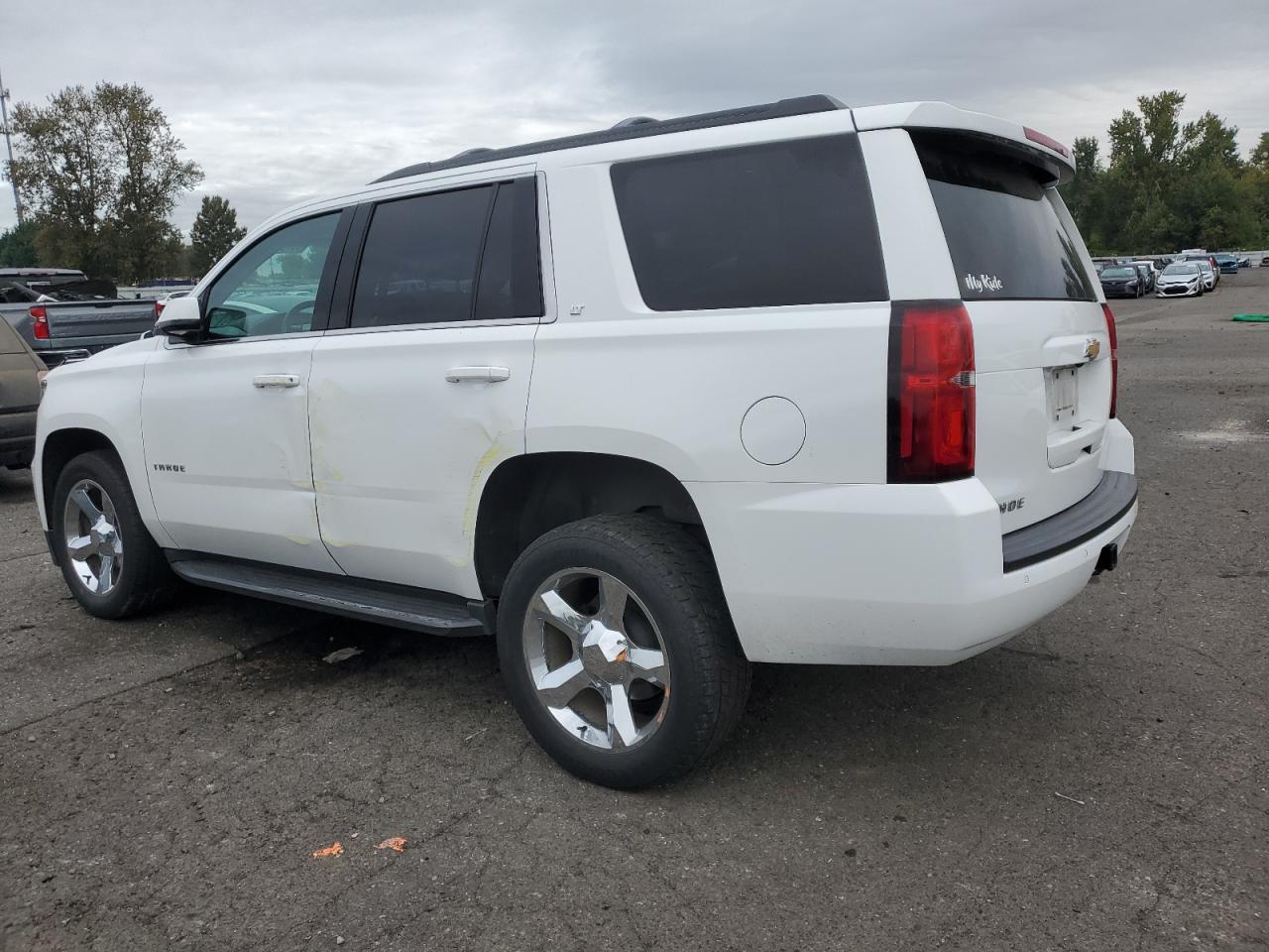 2018 Chevrolet Tahoe VIN 1GNSKBKCXJR150532 Copart auction photo, side / undercarriage damage thumbnail 2