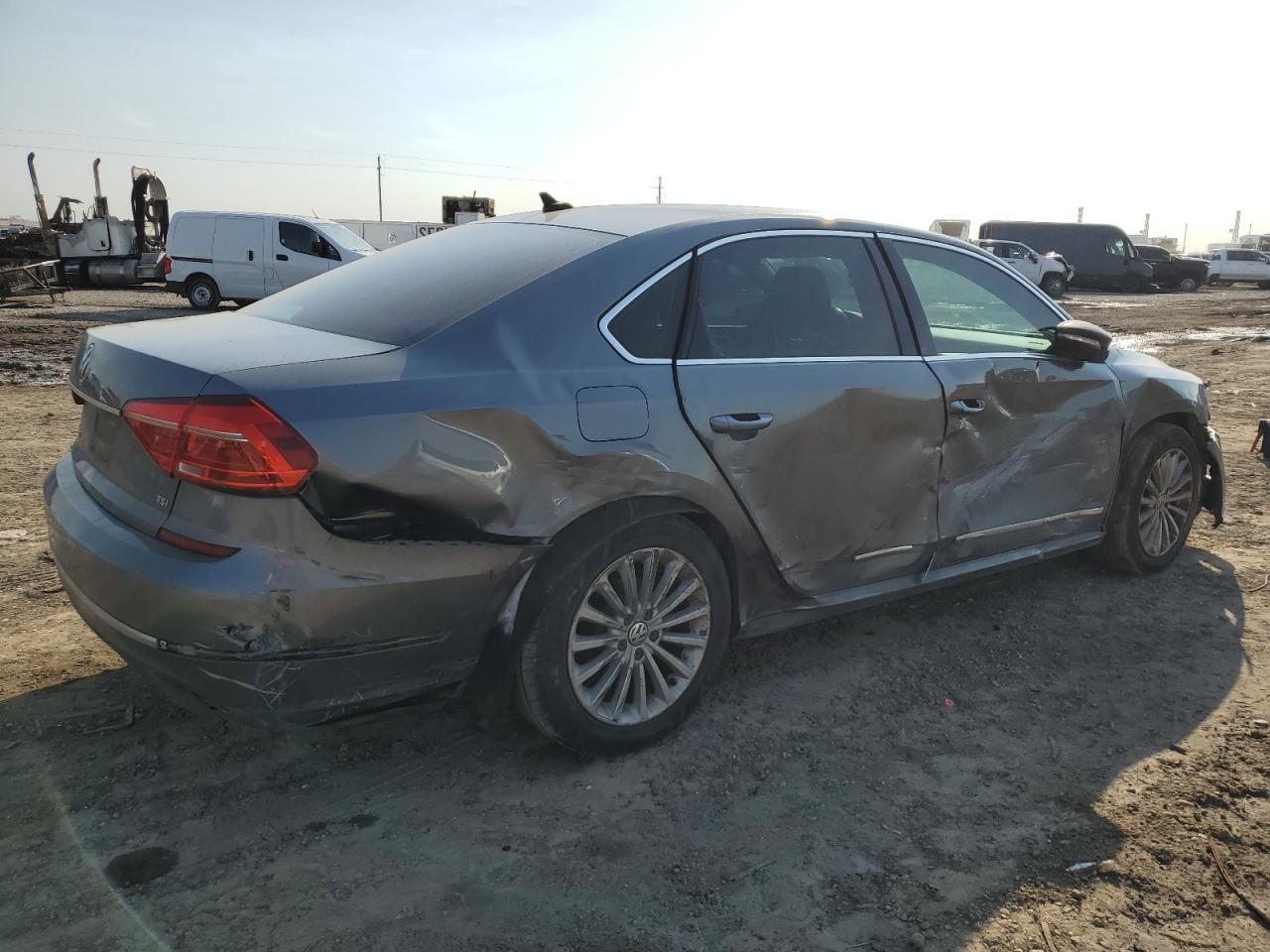 2016 Volkswagen Passat VIN 1VWBS7A34GC058381 Copart auction photo, side / minor dent/scratches damage thumbnail 3