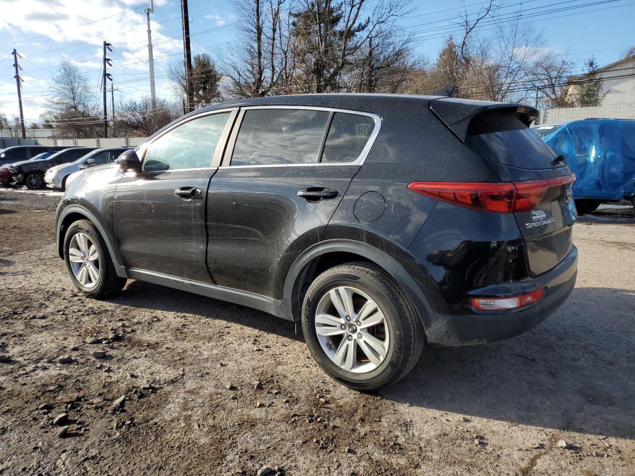2017 KIA Sportage VIN KNDPM3AC3H7097615 Copart auction photo, vandalism damage thumbnail 2
