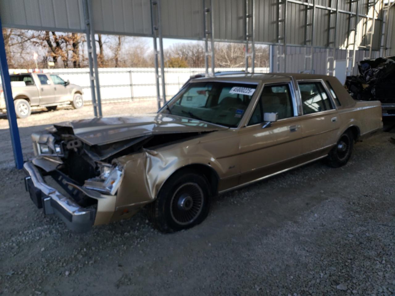 1986 Lincoln Town Car VIN 1LNBP96F8GY685103